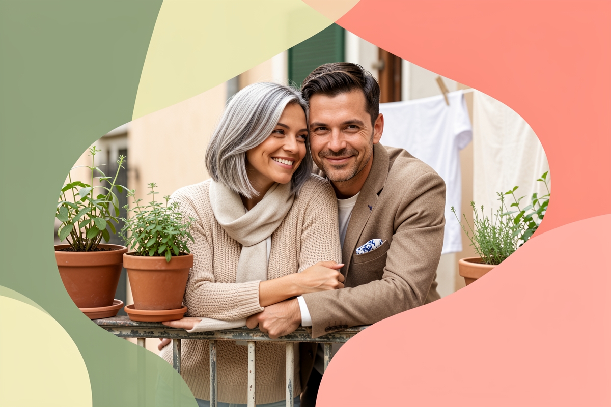 A modern married couple, cosy and happy together — LumiWed Journal