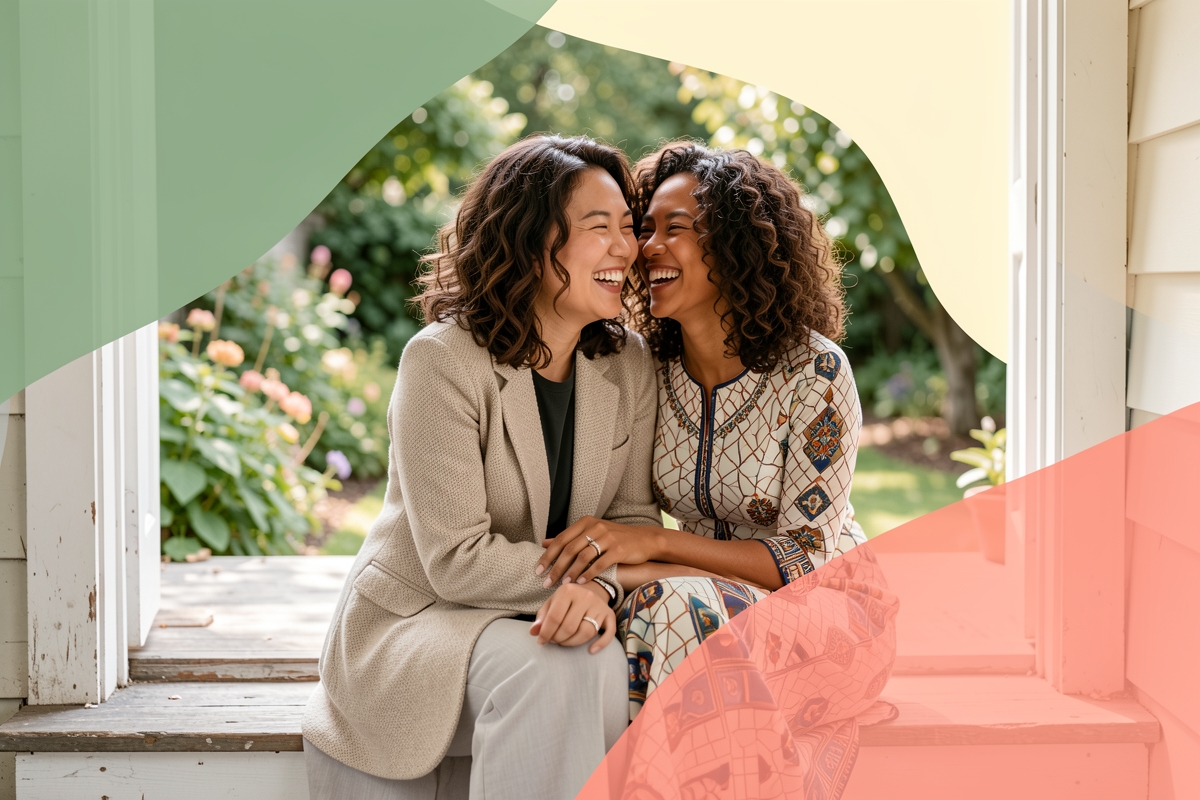 A modern married couple, cosy and happy together — LumiWed Journal