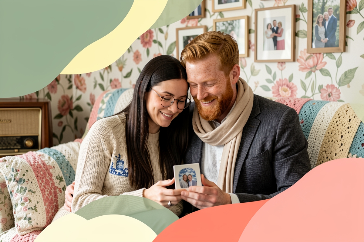 A modern married couple, cosy and happy together — LumiWed Journal
