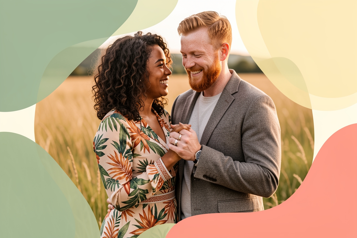 A modern married couple, cosy and happy together — LumiWed Journal