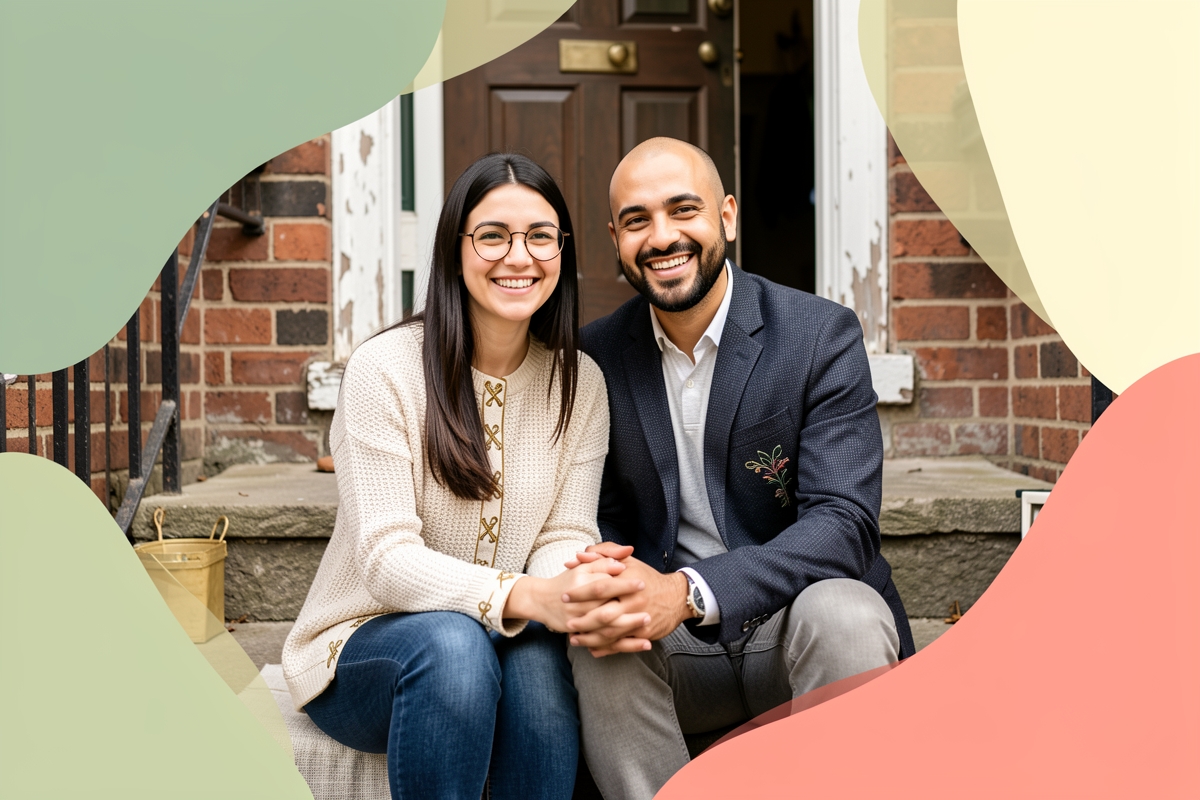 A modern married couple, cosy and happy together — LumiWed Journal