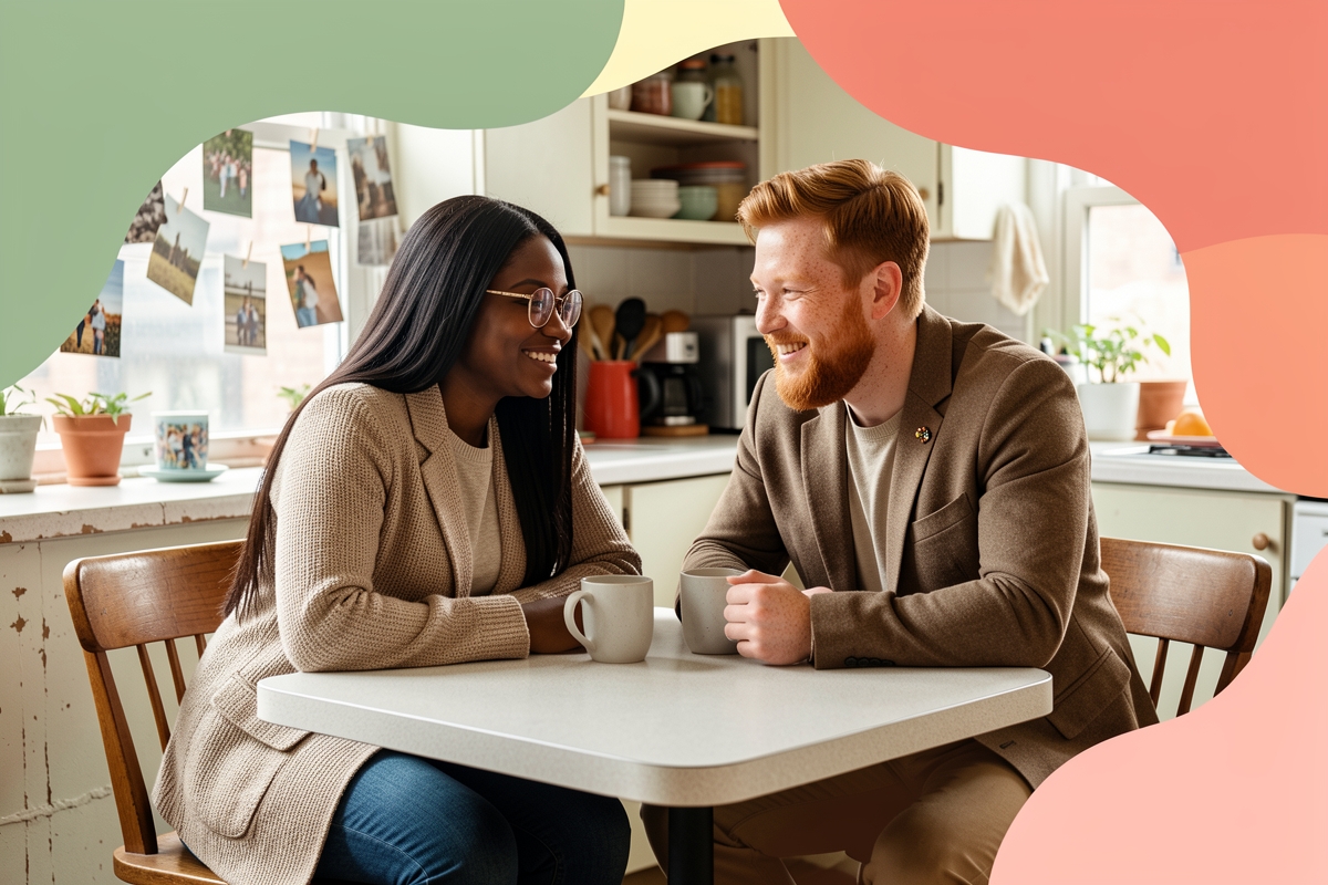 A modern married couple, cosy and happy together — LumiWed Journal