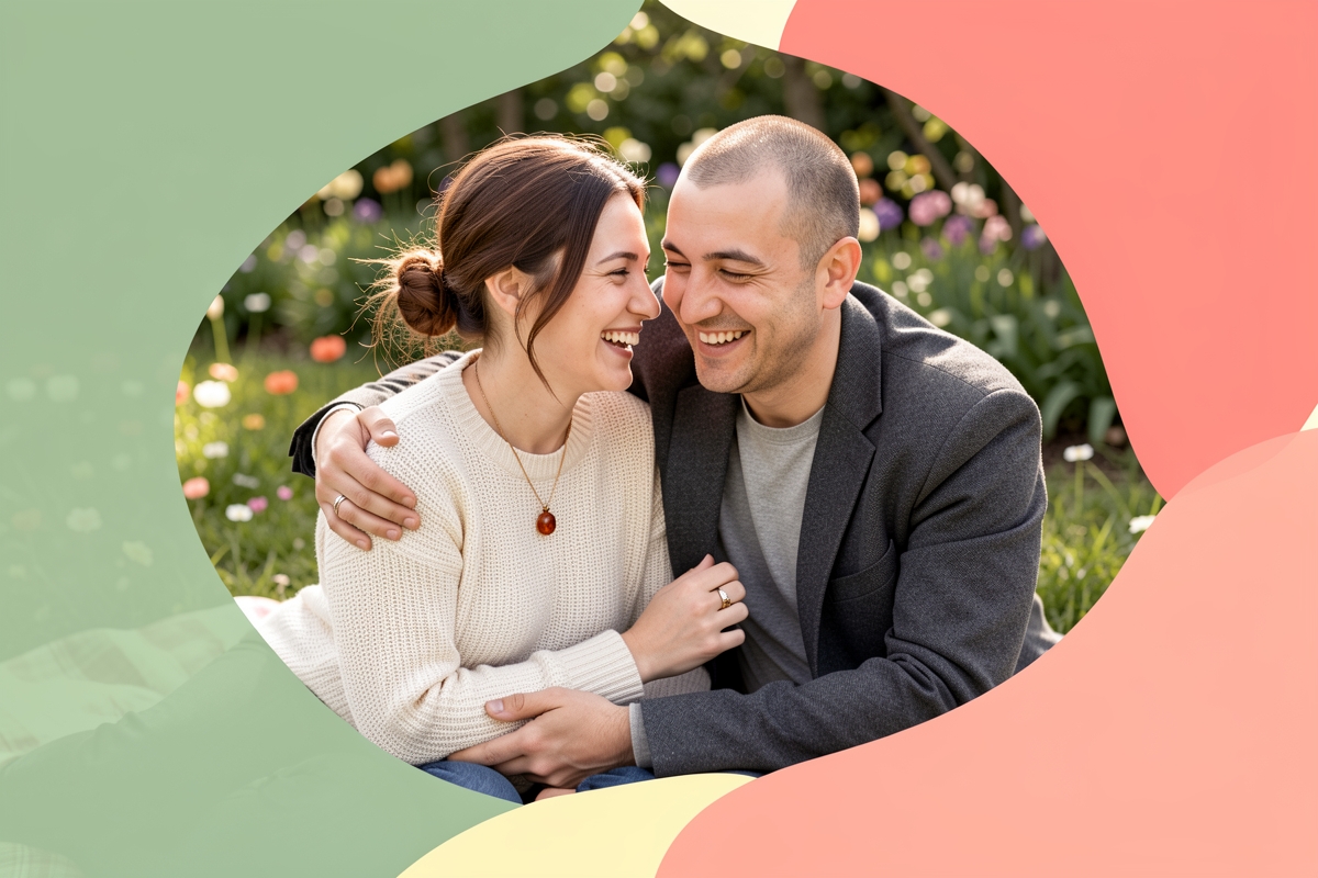 A modern married couple, cosy and happy together — LumiWed Journal
