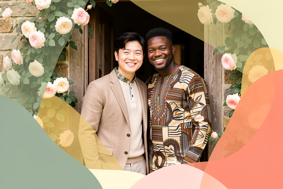 A modern married couple, cosy and happy together — LumiWed Journal