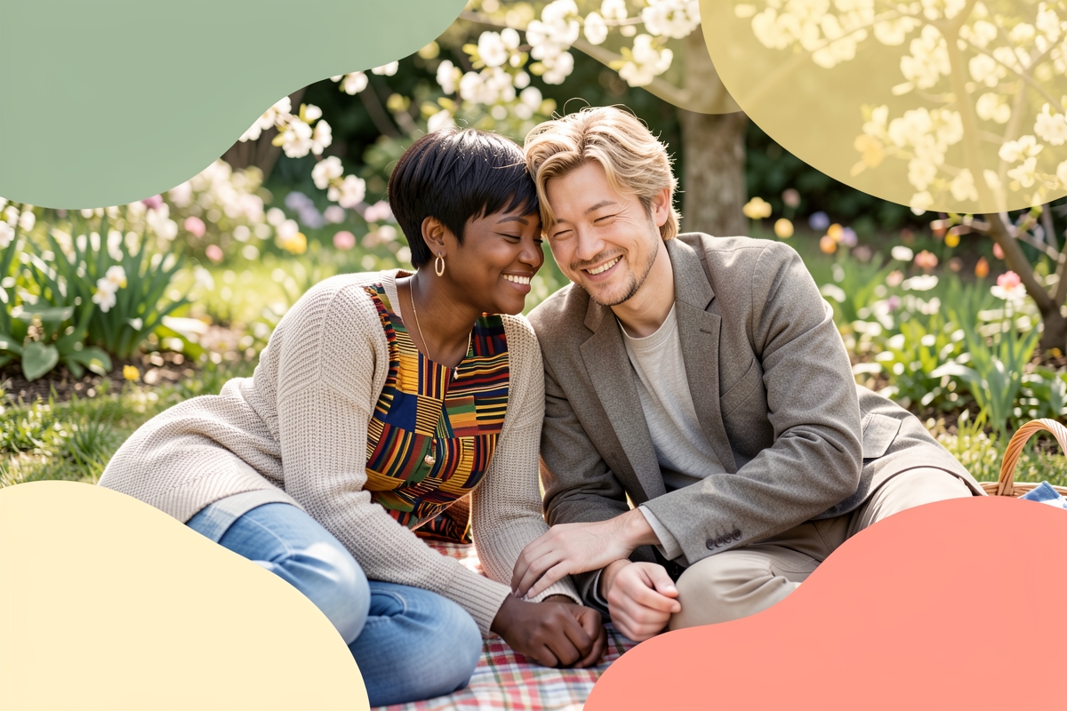 A modern married couple, cosy and happy together — LumiWed Journal