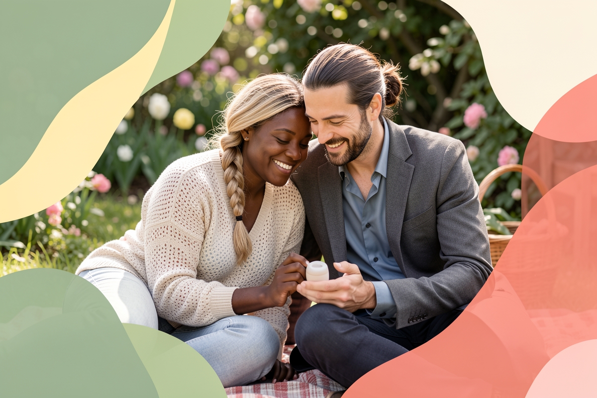A modern married couple, cosy and happy together — LumiWed Journal
