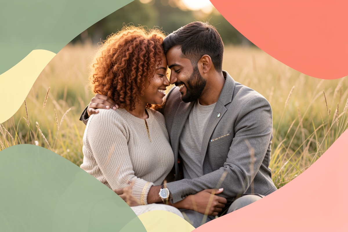 A modern married couple, cosy and happy together — LumiWed Journal