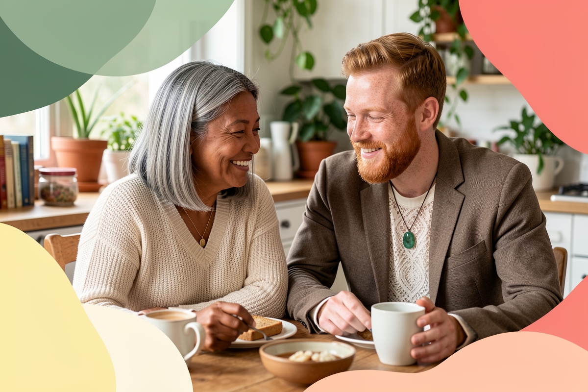 A modern married couple, cosy and happy together — LumiWed Journal